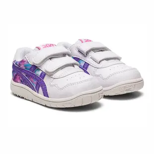 Asics Japan S TS [1204A124-100] 小童 休閒鞋 經典 復古 魔鬼氈 舒適 百搭 穿搭 白紫