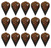 5 Target Agora Ultra Ghost Vapor Dart Flights – Ships w/ Tracking – Orange