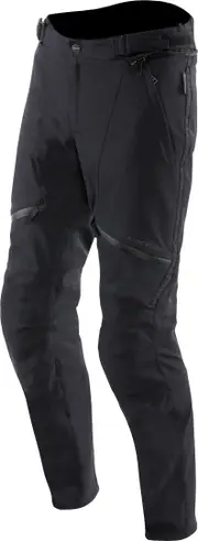 Dainese Sherman 3 Absoluteshell waterproof Motorcycle Textile Pants, black, Size 50 for Men