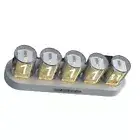Digital Tube Clock with Colorful LED Glows for Gaming Desktop Decoration