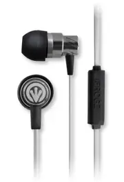 iFrogz Transport EarBuds for iPhone Android+In-Line Mic+Big Bass EP-TP-MIC-SLV