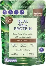 Power Super Foods Real Plant Protein Choc Maca 400g