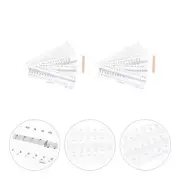2 Sets Piano Keyboard Decals Piano Keyboard Note Chart Beginner Keyboard Sticker