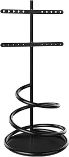 TV Stand Swivel TV Floor Stand for 37-75 Inch TVs, Height Adjustable and Space Saving Floor TV Stand Base, Perfect for Corner & Bedroom