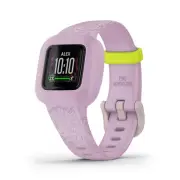 Garmin Vivosmart Jr 3 Adjustable Kids Fitness Tracker Lilac Flower