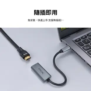 PX大通USB TYPE C 轉 HDMI高畫質影音轉換器 UCH1H PRO