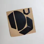 Durable Mouse Sticker Anti-slip Sticker Set for Logitech G502x Mouse Spare Part