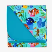 Little Sleepies Disney Pixar Finding Nemo Nemo’s Reef Large Cloud Blanket