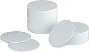 100pcs NTAG215 NFC Tags Cards, Blank White Round PVC Coin Cards, 1inch, 504 Byte Compatible with NFC Enabled Mobile Devices