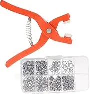 JEWEDECO Clothing Snap Fasteners Tool 5-paw Metal Buckle No Sewing Needed Durable for Jeans Bags