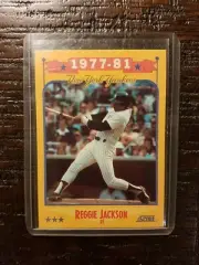 Reggie Jackson 1977-81 New York Yankees 1988 Score #502