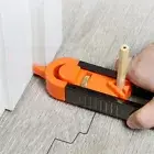 Woodworking Gauge Set Profile Scribing Ruler Contour with Lock