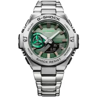 CASIO 卡西歐 G-SHOCK 太陽能 碳核心防護藍牙雙顯手錶 GST-B500AD-3A