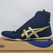 ASICS Wrestling Shoes 1083A001 Navy/Gold(White) EX-EO(TWR900) Successor