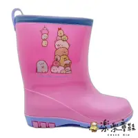 在飛比找momo購物網優惠-【樂樂童鞋】台灣製角落生物雨鞋-粉色(雨鞋 兒童雨鞋 女童鞋