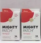 Mighty Patch Original Hydrocolloid Acne Pimple Patch Spot Treatment 2x24pk