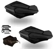 Powermadd Sentinel Hand Guards Kit Black Armor Mount Honda TRX 250R TRX 450R