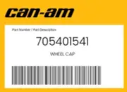 Can-Am Genuine Wheel Cap - 705401541