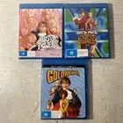 Austin Powers Trilogy Blu-ray Complete Set - Rare Australian Release Reg B NEW