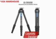 Leofoto LS-285CEX+BV-10 Leveling Base Tripod with Fluid Head