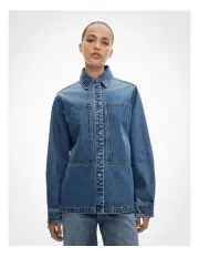 [Witchery] Denim Pocket Shirt in Indigo