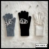 在飛比找蝦皮購物優惠-ROLAROLA RIBBON ANGORA GLOVES 