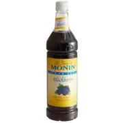 Monin Sugar Free Blackberry Flavoring Syrup 1 Liter 544SYPFS006F