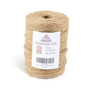 Natural Jute Twine Rope (1.5mm/2mm/3mm/6mm) Durable String for Handmde