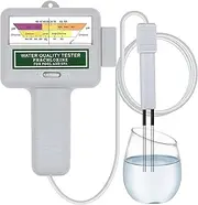 STRONGBERRY Portable Water Quality Tester, Digital Swimming Pool Tester, 2-in-1 CL2 and PH Tester, Swimming Pool Monitor Analyzer with Probe for Aquariums, Hydroponics and Spa