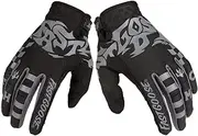 [KEYDUACU] Touch Screen MTB Off-Road Bicycle Full Finger Off-Road Racing Gloves Outdoor Sports for Men Women & Mountaineering