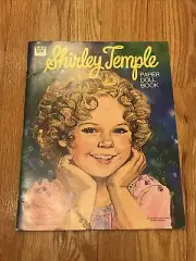 Shirley Temple Paper Doll Book Uncut Whitman 1976 Excellent Collectible