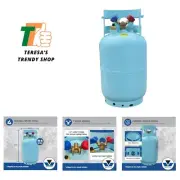 30 lb Refrigerant Recovery Cylinder with Float Switch, DOT-Approved, 1/2" Acm...