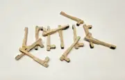 Wood Full Size Upright/Vertical Piano Jacks NO FLANGES- Set of 12