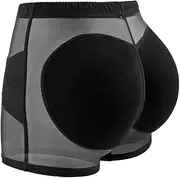 [WEICHENS] Womens Fake Buttock Briefs Butt Lifter Padded Control Panties Hip Enhancer Underwear Shapewear Boyshort