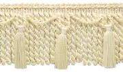 Chainette Bullion Fringe Trim, Color# E15 - Light Peach Pink [27 Yards]