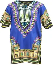 [KlubKool] Dashiki Shirt Tribal African Caftan Boho Unisex Top Shirt