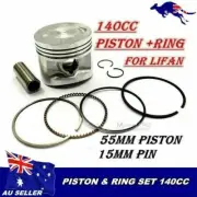 55mm Piston Rings 140cc Oil-Cooled Engine Lifan Pit Dirt bike Atomik Thumpstar