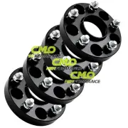 4) Black Hubcentric Wheel Spacers ¦ 5X114.3 ¦ 67.1 Cb ¦ 12X1.5 ¦ 20MM Thick (for: Toyota)