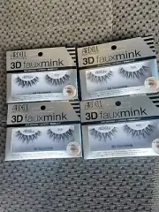4packs Ardell 3D Faux Mink LASH 858 False Lashes Eyelashes