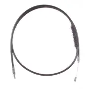 Black Vinyl Coated +4" Clutch Cable 2012-2017 Harley-Davidson Dyna Switchback