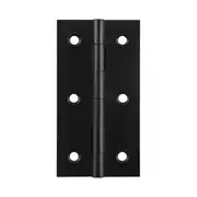 9698 Cabinet Hinge Fixed Pin Matte Black H76xW41mm