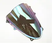 jiningxunjun Compatible with Suzuki GSXR 1000 R K9 2009-2016 2010 2011 2012 2013 2014 2015 2016 Black Windshield WindScreen Double Bubble GSXR1000R(Clear iruidium)