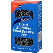 Edco Stainless Steel Scourer 2 pack