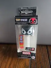 Funko Pop Pez Dispenser ONLY AT GAME STOP (GAMER) DEADPOOL (WHITE)