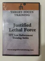 BRAND NEW SEALED DVD ✔️ Tim Larkin Target Focus Training Justified Lethal Force