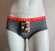 Bonds Ladies WUVWT UPN Jet Marle Printed Hipster Boyleg Brief Size 10 New