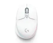 Logitech G705 Wireless Gaming Mouse, White- Customisable LIGHTSYNC RGB Lighting