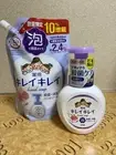 Lion Kirei Kirei Foaming Hand Soap Pump 8.5oz & Refill 16.5oz Floral scent Japan