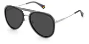 Polaroid PLD 6151/G/S Polarized KB7/M9 Men's Sunglasses Silver Size 59
