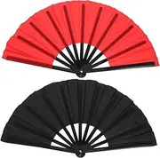 Generic 2pcs Fan Performing Prop Performing Supply Performing Accessory Performance Prop Plastic